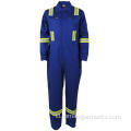 Keselamatan Workwear FR Coverall Api Resisitant Secara Keseluruhan